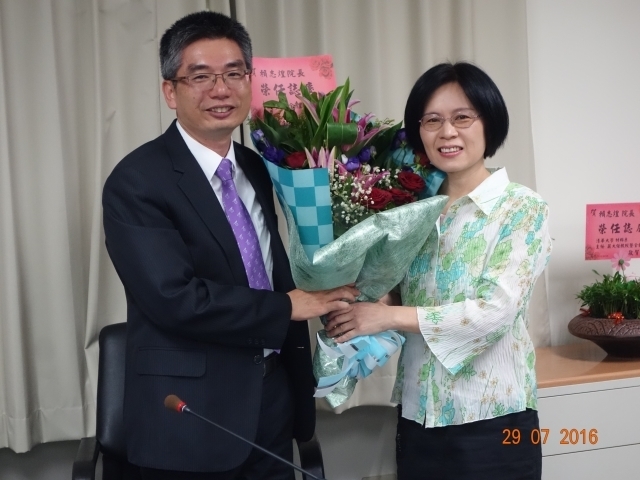 2016/07/29, Dean Lai Chih-Huang and Secretary Li Qiu-Shu