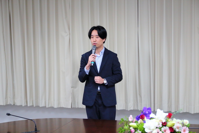 Acceptance Speech from Prof. Lin Yu-Jeng.