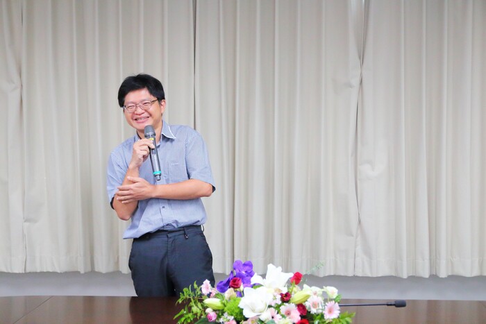 Acceptance Speech from Prof. Lin Hao-Wu.