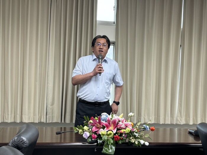 Acceptance Speech from Prof. Wu Chien-Wei.