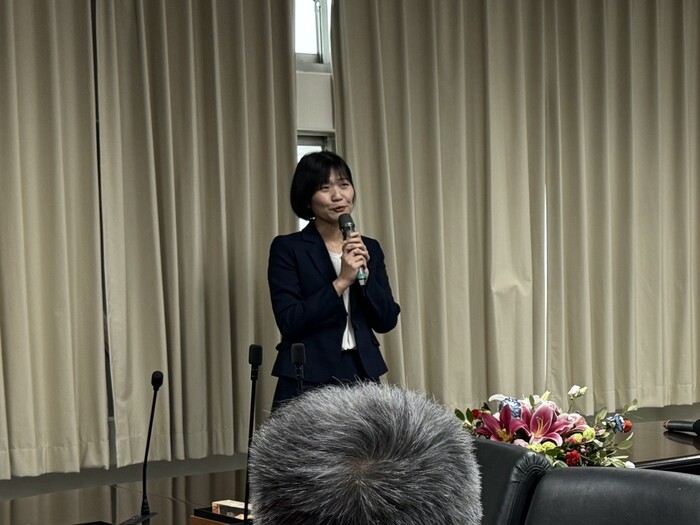 Acceptance Speech from Prof. Lin Tzu-Ying.