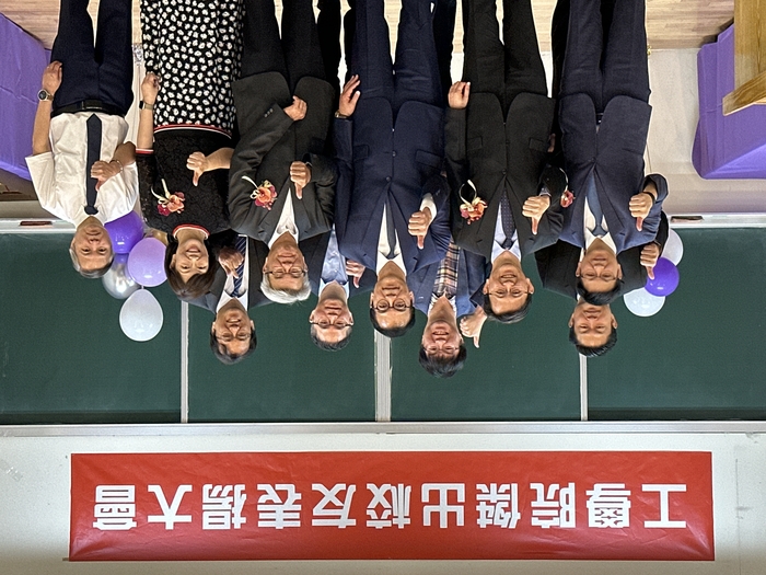 Outstanding Alumni, with the Faculty from the College of Engineering.