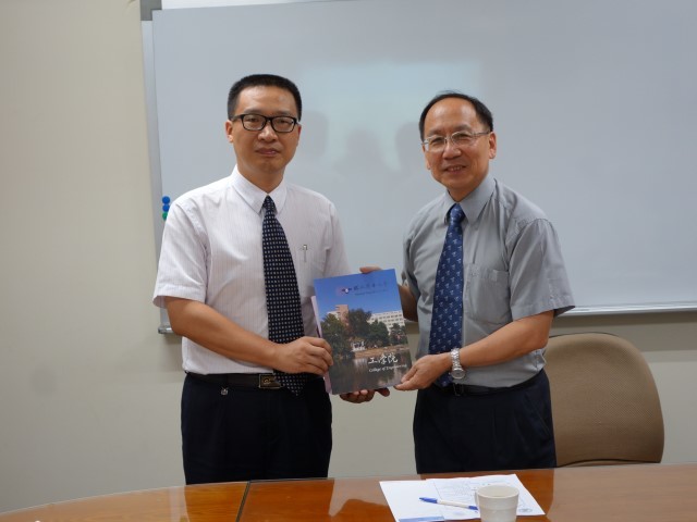 Aug 26, 2013 Associate Deans from Huazhong University of Science and Technology Visiting College of EngineeringImage